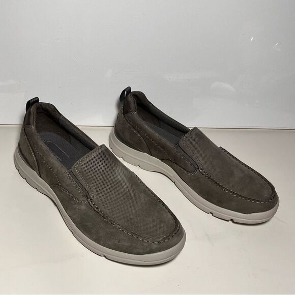Rockport Patterson Moc Toe Slip On Oxfords